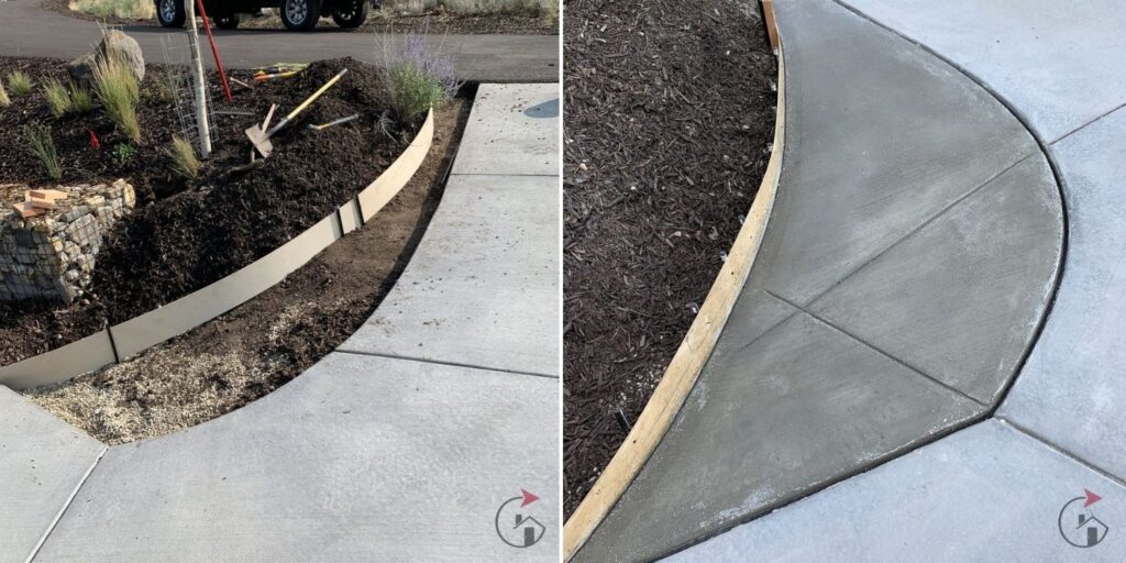 Property Management Concrete Repair Services Before & After